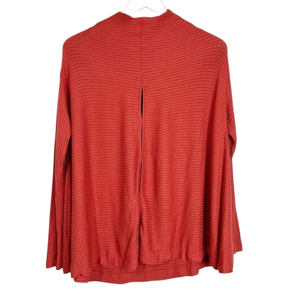 WE THE FREE Long Sleeve Lightweight Cowl Neck Ribbed Blouse Size Small - Picture 6 of 7